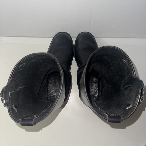Vtg WESCO WEST COAST Size 12 Biker Motorcycle Engineer Boss VIBRAM Buckle BOOTS main image 7